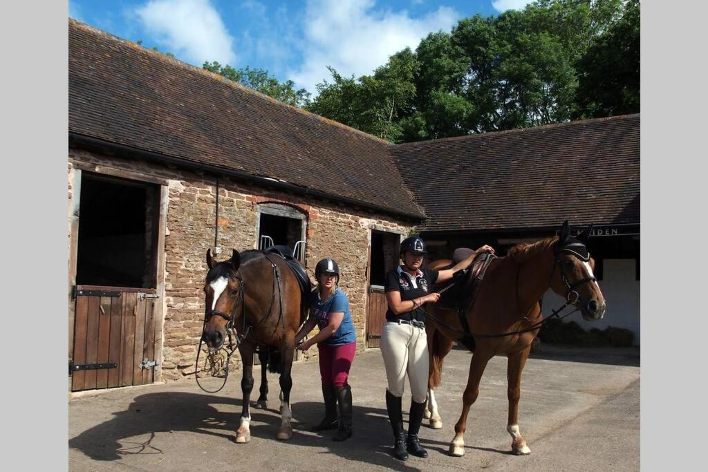 Upper Heath Farm - Stable Cottage Ludlow Крейвен-Армс Екстер'єр фото
